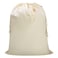 CALACH Canvas Laundry Bag 33Wx 35H Thick Canvas Laundry Bag with Handles Drawstring Extra Large Heavy Duty Washable Basket Liner Hamper Liner Storage Sack Beige XL 1 Pack