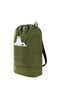 GORISEN Canvas Laundry bag Washable Laundry backpack Adjustable Straps Large Front Pocket Drawstring Closure ARMY GREEN XLarge