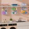 Sonyabecca 3Tier Hanging Laundry Basket OrganizerFoldable Wire Shelf Laundry Room Organizer with 360Rotating Hooks Small Space Solutions Closet Hanging Organizer Laundry Organization White Patent