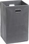 Simple Houseware Foldable Closet Laundry Hamper Basket Dark Grey