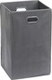 Simple Houseware Foldable Closet Laundry Hamper Basket Dark Grey