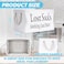 Dingion Lost Socks Basket for Laundry Room Lost Socks Sign Bin Farmhouse Laundry Room Decor and Accessories Polyester Fabric White 1378 x 945 x 787 Inch