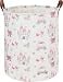 HKEC 197 Laundry BasketKids Dirty Clothes HamperWaterproof Toys Storage BinRoom DecorGift BasketsNursery HamperPink Princess
