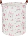 HKEC 197 Laundry BasketKids Dirty Clothes HamperWaterproof Toys Storage BinRoom DecorGift BasketsNursery HamperPink Princess