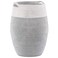 YOUDENOVA Cotton Rope Laundry Hamper by 105L Woven Collapsible Laundry Basket Clothes Storage Basket for Blankets Laundry Room Organizing Bedroom Storage Clothes Hamper Grey White
