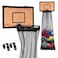 Fury Strike Wooden Basketball Hamper Hoop Laundry Basket Over the Door Room Decor