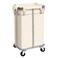 Ollieroo Laundry Basket with Wheels Rolling Laundry Hamper with Removable Bag 100L Laundry Sorter Cart Tall Narrow Slim Clothes Hamper Organizer with Sturdy Metal Frame Beige