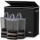 SOLEDI 180L Laundry Hamper 3 Section Extra Large Laundry Hamper with Lid Dirty Clothes Hamper with Sturdy Handle Large Laundry Basket Organizer for Laundry Room Bedroom Hampers for Laundry