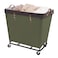 StorageWorks 320L Laundry Basket with Wheels Extra Large Rolling Hampers for Clothing Organizer Dirty Clothes Basket for Hote Home Closet Dorm Green