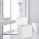 Simple Houseware Double Laundry Hamper with Lid and Removable Bags White