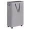 efluky Slim Laundry Hamper with Wheels Rolling Laundry Basket for Clothes Small Laundry Basket for Bedroom Dorm and Laundry Room 75L 198 Gallons Grey