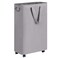 efluky Slim Laundry Hamper with Wheels Rolling Laundry Basket for Clothes Small Laundry Basket for Bedroom Dorm and Laundry Room 75L 198 Gallons Grey