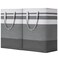 BOOMIBOO 2 Pack Large Laundry BasketWaterproof Freestanding Laundry HamperCollapsible Clothes Basket with Easy Carry Handles in Laundry Room Bathroom Bedroom DormGradient Grey75L