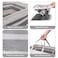 BOOMIBOO 2 Pack Large Laundry BasketWaterproof Freestanding Laundry HamperCollapsible Clothes Basket with Easy Carry Handles in Laundry Room Bathroom Bedroom DormGradient Grey75L