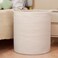 Homlikelan 90L Oversize Woven Laundry BasketCotton Tall Laundry Hamper for BlanketsClothesPillowsToysShoes Large Laundry Bin White