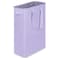 efluky Slim Laundry Basket Narrow Laundry Hamper with Handles Collapsible Dirty Clothes Hamper Tall Laundry Bin for Laundry Room Dorm and Bedroom 127 Gallons48L Light Purple