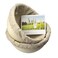 Jranter 7 Inch Round Banneton Bread Proofing Basket 2 pcs Natural Rattan Cane Brotform Handmade Linen Liner Cloth