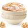 Yeatruojeet Bread Proofing Baskets Set of 2 10 inch Round Dough Proofing Bowls WLiners Perfect for Home Sourdough Bakers Baking 10Inch Round
