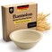 ABIOTO Wood Pulp Banneton Bread Proofing Basket 9 Round 11LB Brotform with Smooth Surface NonStick Natural Wood Pulp Pressed for Durability Made in Germany Proofing Baskets for Sourdough Bread Baking