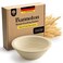 ABIOTO Wood Pulp Banneton Bread Proofing Basket 9 Round 11LB Brotform with Smooth Surface NonStick Natural Wood Pulp Pressed for Durability Made in Germany Proofing Baskets for Sourdough Bread Baking