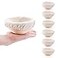 DOYOLLA Mini Bread Dough Proofing Basket Liner Set of 6 5 inch Sourdough Bread Bakery Bowls for Professional Home Bakers