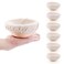 DOYOLLA Mini Bread Dough Proofing Basket Liner Set of 6 5 inch Sourdough Bread Bakery Bowls for Professional Home Bakers