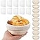 Irenare 10 Pcs Bread Banneton Proofing Basket Round Dough Sourdough Proofing Basket Rattan Bakery Baking Bread Bowl with Liner and Scraper Tool Set for Starter Gifts Professional Home Bakers 5 Inch