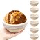perixir 5 inches Round Banneton Basket for Bread Proofing Dough Proofing Bowls with Removable Liner Good for Home Sourdough Bakers Baking 6 Pack