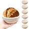 perixir 5 inches Round Banneton Basket for Bread Proofing Dough Proofing Bowls with Removable Liner Good for Home Sourdough Bakers Baking 6 Pack