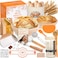 VEDALIO Sourdough Bread Baking Supplies Sourdough Starter Kit Bread Proofing Basket Bread Making Tools Kit Sour Dough Kit Tools Sourdough Proofing Basket Sourdough Kit Gifts for Bakers Women Wife Mom