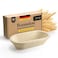 ABIOTO Wood Pulp Banneton Bread Proofing Basket 13 Oval 15LB Brotform Grooved Pattern NonStick Natural Wood Pulp Pressed for Durability Made in Germany Proofing Basket for Sourdough Bread Baking