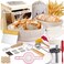 Yiczc Bread Proofing Basket Set Round 9 Oval 10 Sourdough Proofing Basket for Bread Making Tools and Supplies Sourdough Bread Baking Supplies Ideal Basket Gift Set for Artisan Bakers