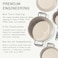 Made In Cookware 7Piece Ceramic Non Stick Pot and Pan Set Stainless Handle 5Ply Stainless Clad Professional Cookware Crafted in Italy Induction Compatible