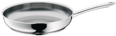WMF Frying pan uncoated 24cm Profi Made in Germany Pouring Rim Stainless Steel Handle Cromargan Stainless Steel Suitable for Induction DishwasherSafe