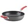 Rachael Ray Create Delicious Deep Hard Anodized Nonstick Frying Pan Fry Pan Hard Anodized Skillet 125 Inch Gray