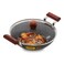 Hawkins Futura Fish Fry Kadhai with Glass lid 25 ltr
