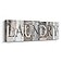 Pinetree Art Laundry Sign Room Decor Canvas Wall Art Prints for rooms with Solid Wood Inner Frame Laundry 236 x 79 inch