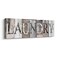 Pinetree Art Laundry Sign Room Decor Canvas Wall Art Prints for rooms with Solid Wood Inner Frame Laundry 236 x 79 inch