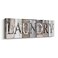 Pinetree Art Laundry Sign Room Decor Canvas Wall Art Prints for rooms with Solid Wood Inner Frame Laundry 236 x 79 inch