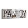 Pinetree Art Pantry Sign Kitchen Decor Canvas Prints Decorative SignsWith Solid Wood Inner Frame Pantry 8 x 24 inch