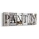Pinetree Art Pantry Sign Kitchen Decor Canvas Prints Decorative SignsWith Solid Wood Inner Frame Pantry 8 x 24 inch
