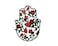 EMANUEL Yair Metal Hamsa Wall Decor Good Luck Home Blessing Judaica Art Gift Pomegranates Medium 67 X 5