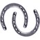 GGTYHAO Cast Iron Horseshoefor Good Lucky Durable Cast Iron Medium Horseshoe 5 Holes On Each Side for Wall Hung