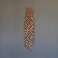 iwa concept Metal Basmala Islamic Wall Art Bismillah Ramadan Wall Decorations Modern Muslim Housewarming Gift Arabic Calligraphy Vertical Design 39 x 95 inches Copper