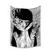 EWRITN Canvas Anime Tomie Revenge Junji Ito Tapestry Hanging Dorm Party Backdrop Decorations Home Decorations for Living Room Bedroom60 x 40 in