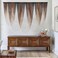 IOWER Macrame Wall Hanging Brown DipDyed Large Macrame Wall Decor For Living Room Boho Fiber Art for Office Decoration 57 W x 41 L