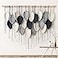 Weldomcor Macrame Wall Hanging Leaf Woven Tapestry Bohemian Chic Wall Hanging Feather Large Handmade Wall Art Decor for Bedroom Living Room Apartment Ornament 39 inch
