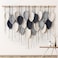 Weldomcor Macrame Wall Hanging Leaf Woven Tapestry Bohemian Chic Wall Hanging Feather Large Handmade Wall Art Decor for Bedroom Living Room Apartment Ornament 39 inch