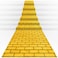 Jectivs 6Pcs Total 45x54 Feet Yellow Brick Road Floor Runner for Wizard Oz Party DecorationsLong Disposable Brick Stone Wall Backdrop Tablecloth for Halloween Princess Cosplay Medieval Castle Party Su