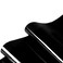 CICK SEED Fish Tank Aquarium Background Black Electrostatic Adhesion GlueFree Easy Installation Traceless Removal Size 118 X 39 Inch